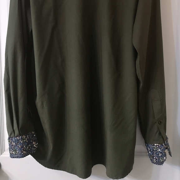 90S Givenchy upcycled embroidered shirt - Picture 11 of 11